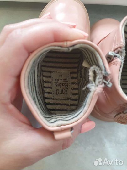 Сапожки Zara для девочки