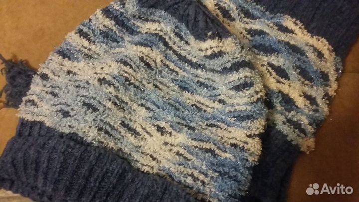 Шапка и шарф (новые)