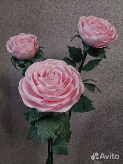 Светильник роза из изолона