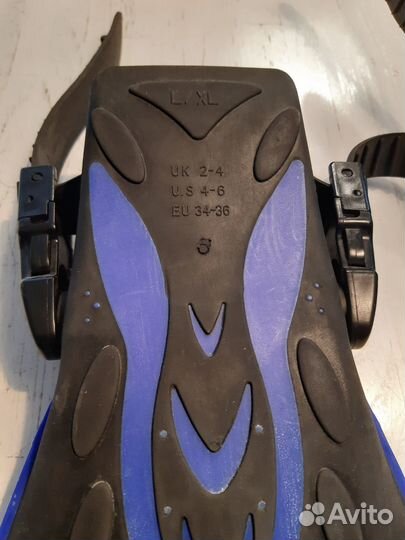 Ласты для плавания детские