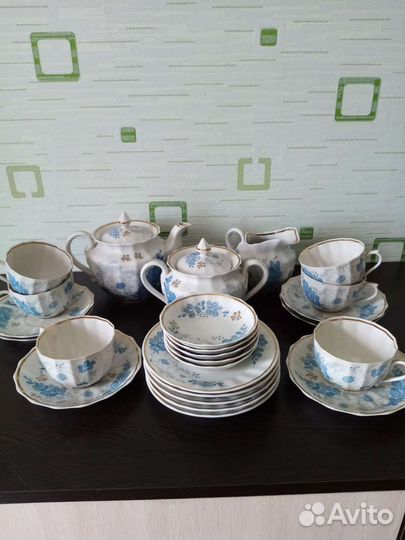 Чайный сервиз вербилки СССР