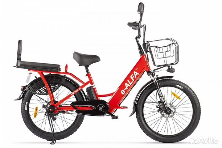 Электровелосипед Green City E-Alfa Fat