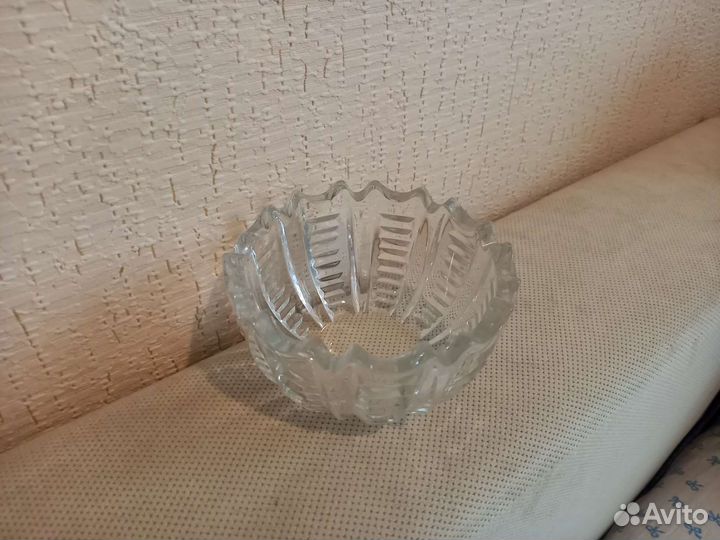 Хрустальный салатник СССР