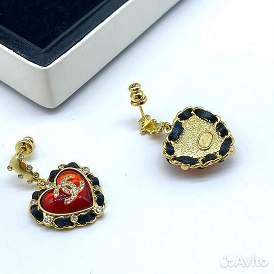 Серьги chanel