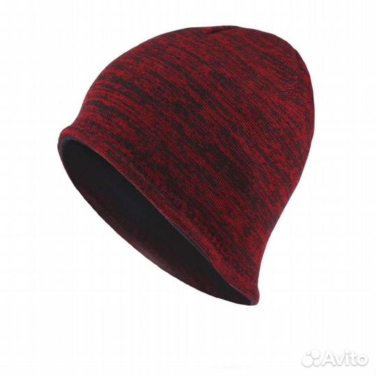 Шапка зимняя теплая двухсторонняя