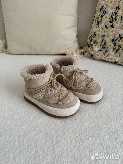 Ботинки детские в стиле zara