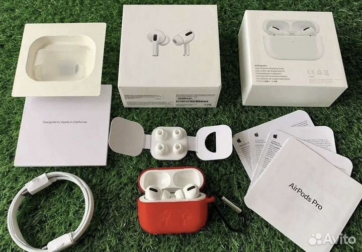 AirPods Pro + Гарантия + Чехол