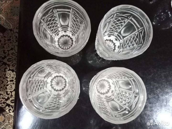 Хрустальные рюмки СССР