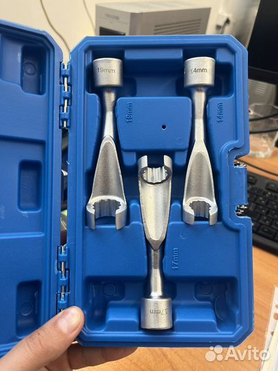 Набор ключей для топливных линий 3 предмета