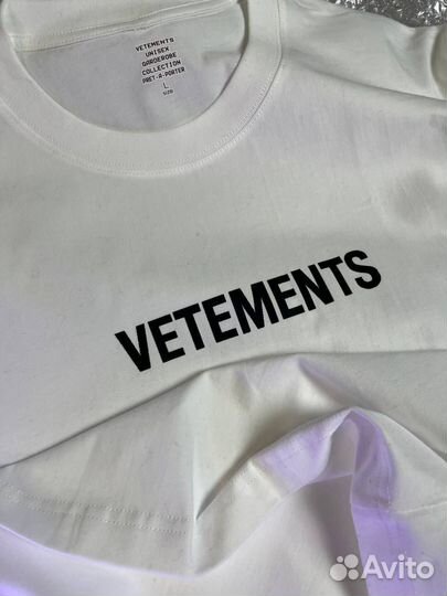 Футболка vetements unisex