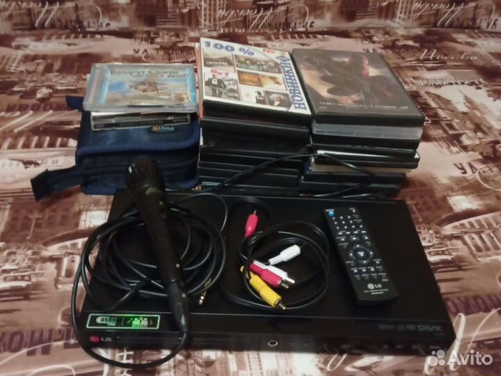 Dvd плеер с караоке lg