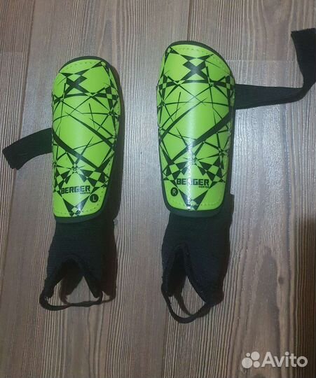 Футбольные щитки с доп. защитой 5-7 лет