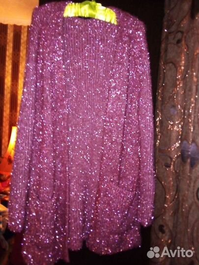 Кардиган женский 46-48р(праздничный)