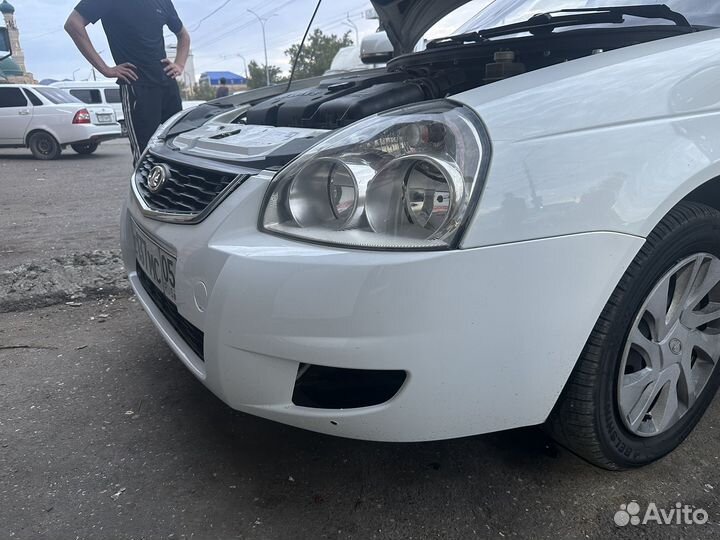 Бампер передний priora