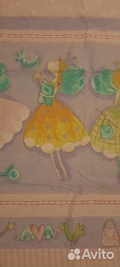 Детское одеяло и подушка в кроватку