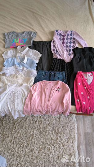 Вещи пакетом на девочку 6, 7 лет