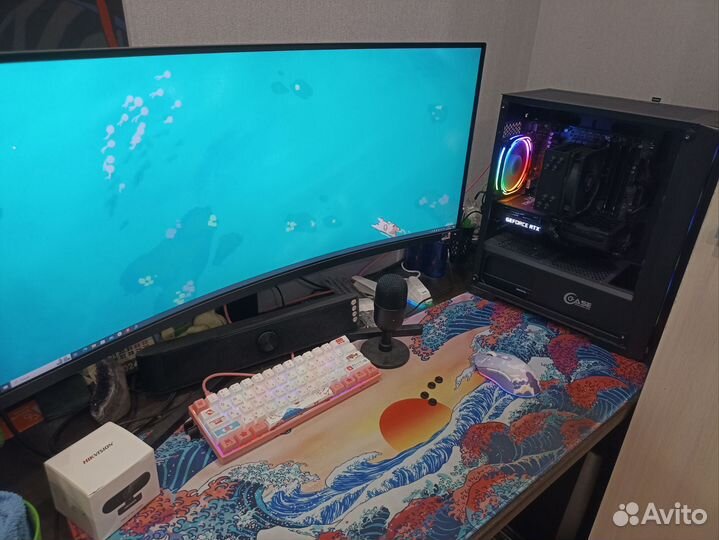 Монитор xiaomi mi curved gaming monitor 34