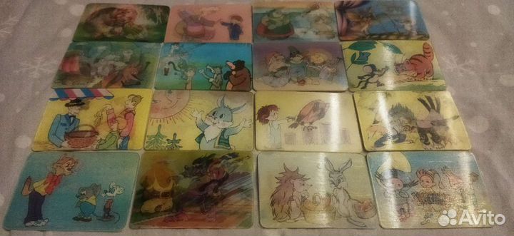 Переливные календарики