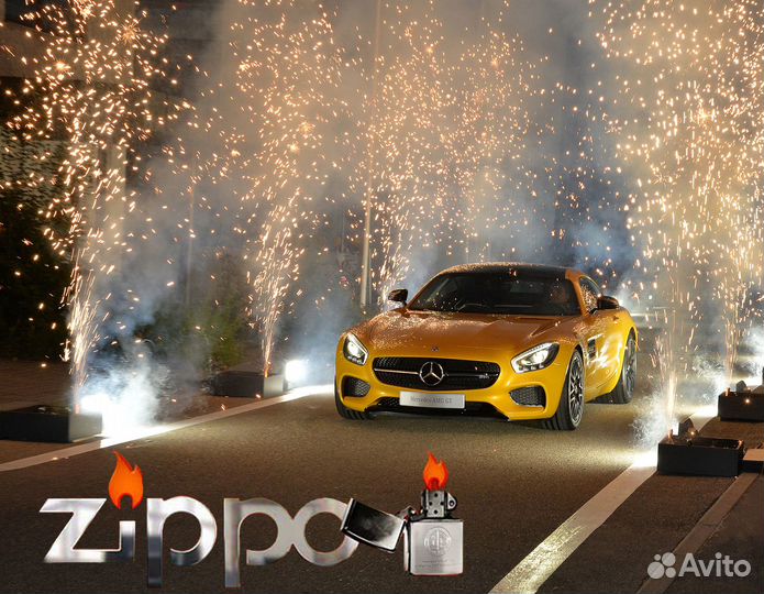 Zippo Зажигалка Mercedes AMG