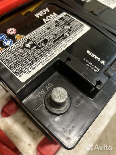 Аккумулятор 70 ah agm бу