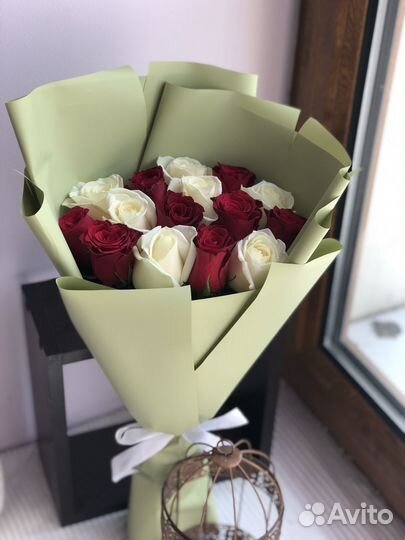 Букет цветов, розы с доставкой Тольятти