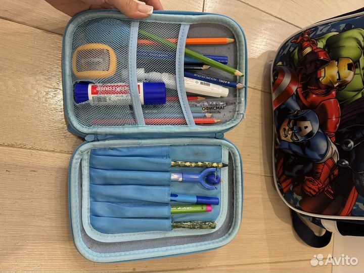 Портфель школьный для мальчика marvel