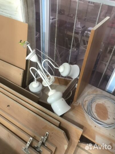 Люстра гардины