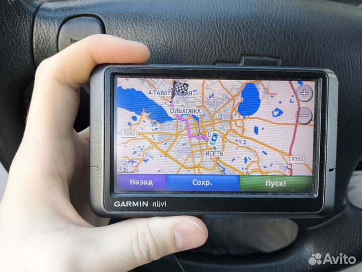 GPS-навигаторы Nexx nndv-700 и Garmin Nuvi 205W