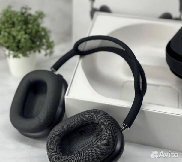 Беспроводные наушники apple airpods max черные