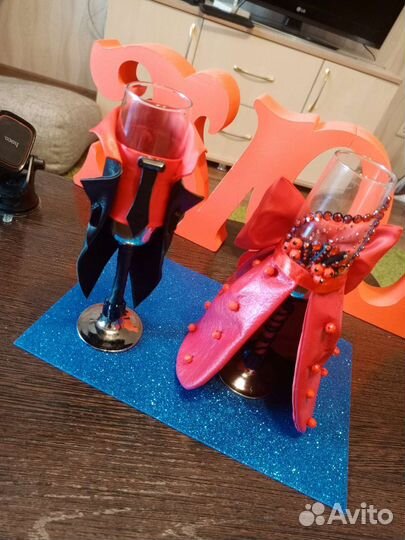 Бокалы ручной работы