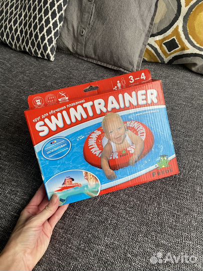 Круг Swimtrainer «Classic» (3 мес-4 года) Красный