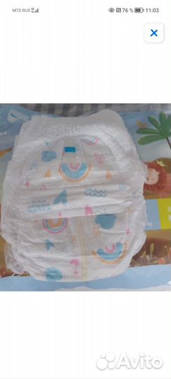 Подгузники трусики 4 размер, 40шт