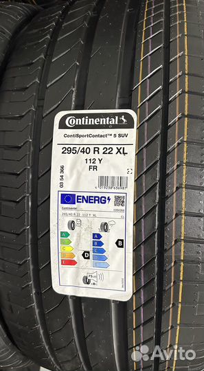 Continental ContiSportContact 5 SUV 295/40 R22