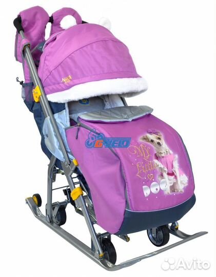Санки коляска ника