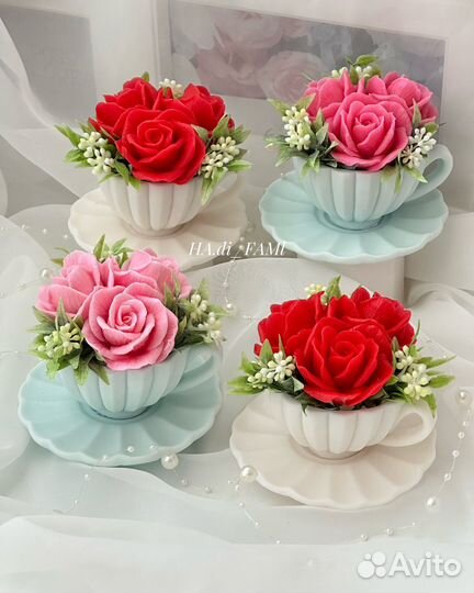 Мыло ручной работы букеты