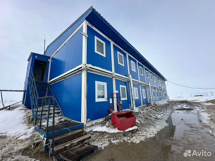 Модульное здание - общежитие итр (124 чел)