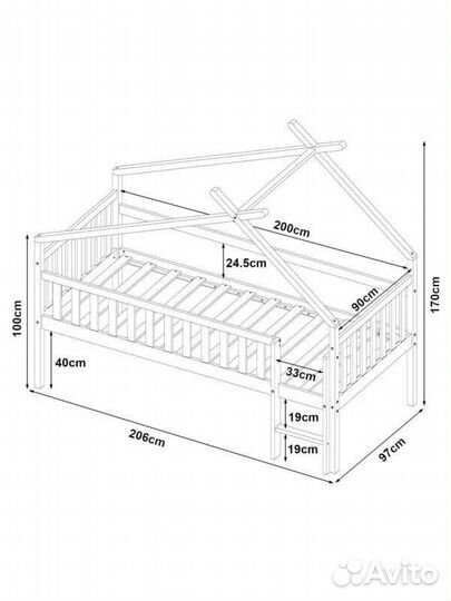 Подростковые Hausbett Sotkamo