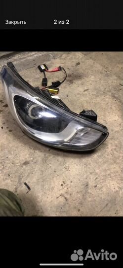 Фара хендай солярис