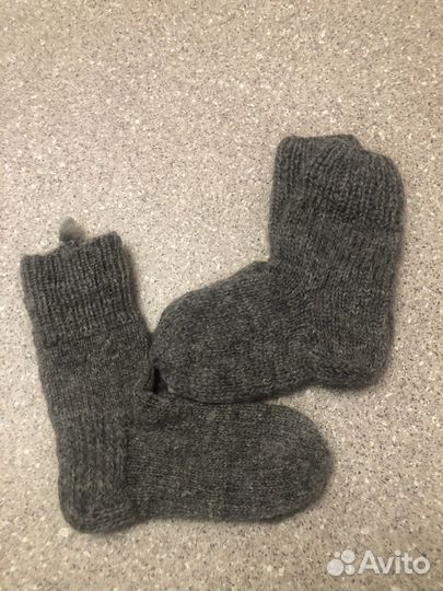 Носки вязаные