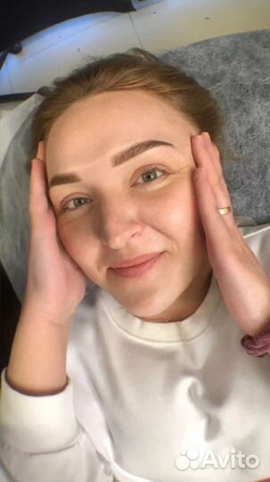 Перманентный макияж татуаж бровей