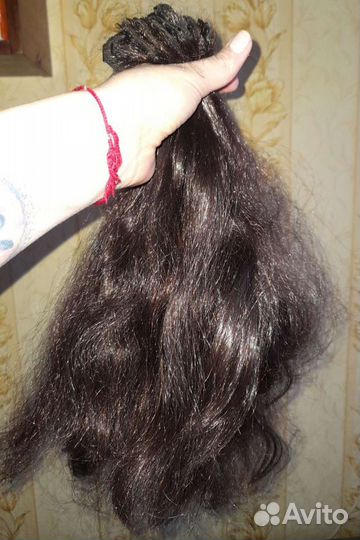 Волосы на заколах