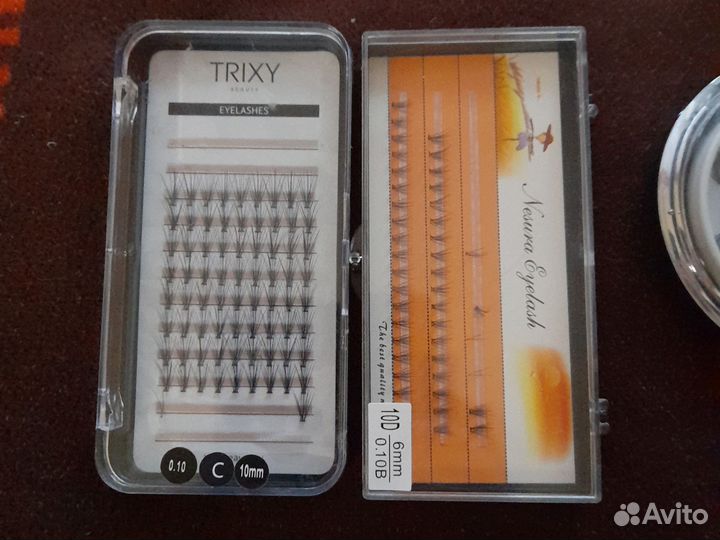 Ресницы пучки, накладные магнитные ресницы