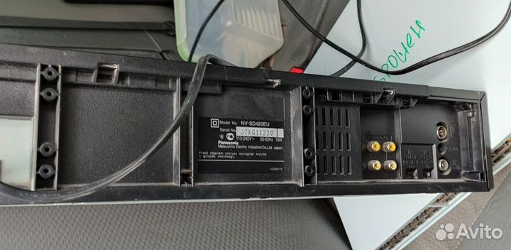 Видеомагнитофон panasonic мультисистемный бу