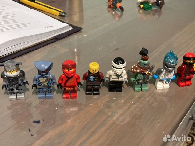 Lego ninjago ниндзяго минифигурки