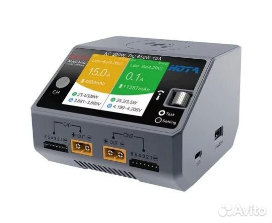 Зарядное устройство hota D6 Pro