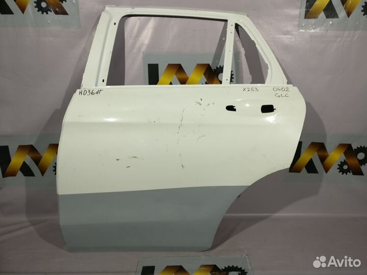 Mercedes X253 glcдверь Задняя левая Бу оригинал
