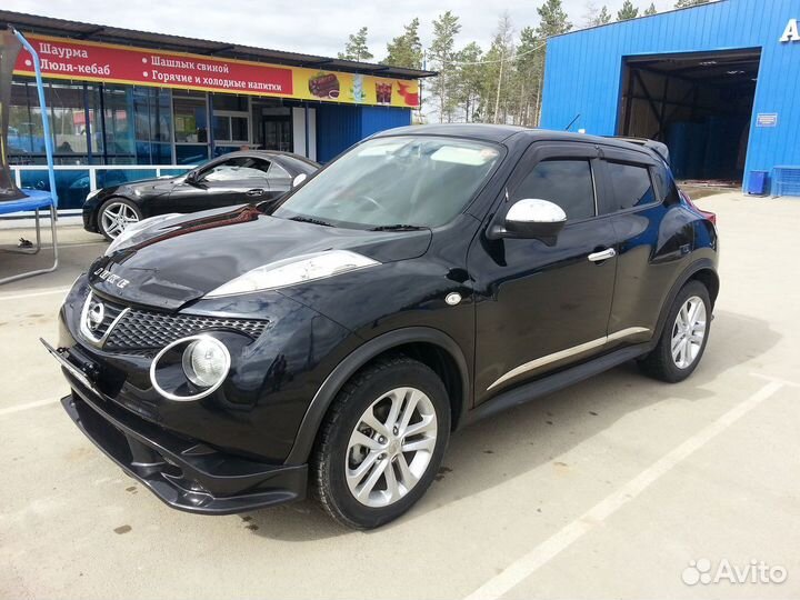 Ветровики, Дефлектор капота nissan Juke с 2010 г.в