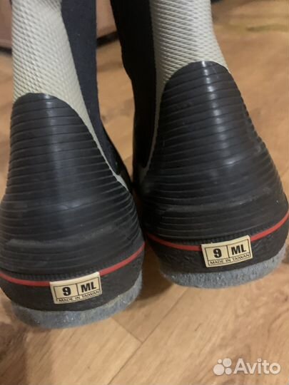 Ботинки для рыбалки с фетровой подошвой