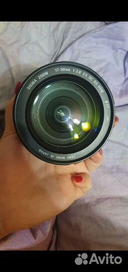 Объектив Sigma 17-50mm F2.8 EX DC OS HSM объектив