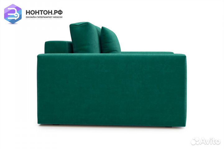 Кресло тик-так Монарх изумрудное